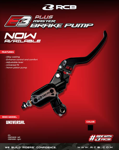 RCB E3+ MASTER CYLINDER 14mm
