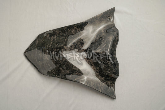 YAMAHA AEROX FORGED CARBON FRONT V PANEL