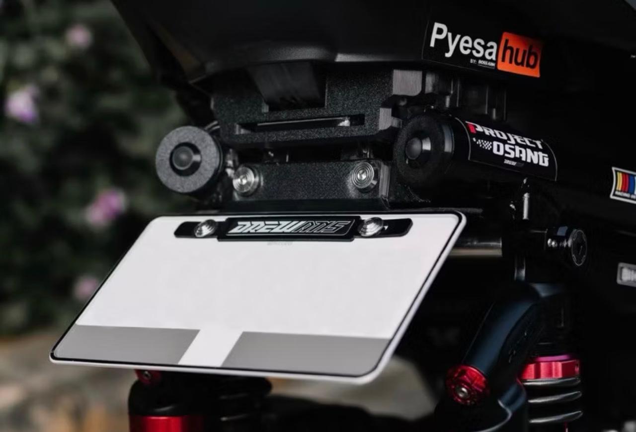 YAMAHA AEROX TAIL TIDY 3D PRINTED